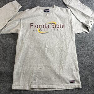 Vintage Florida State Seminoles Sweatshirt Mens Medium Grey Jans Sport USA NCAA